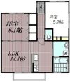 ルミエール石塚の間取り画像