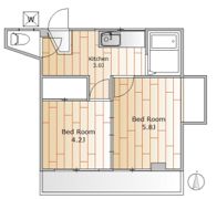 大久保ビルの間取り画像