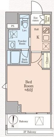 HY’s 住吉IIの間取り画像