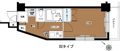 フェニックス三軒茶屋の間取り画像