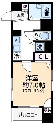 プレール文京WESTの間取り画像