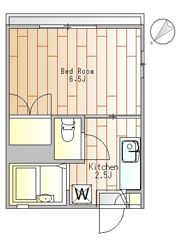 新伸コーポC棟の間取り画像