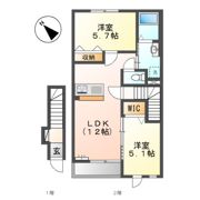 クオリアの間取り画像