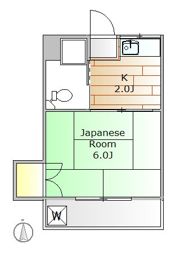 北川ハイツの間取り画像