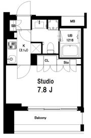 中目黒ウエストの間取り画像