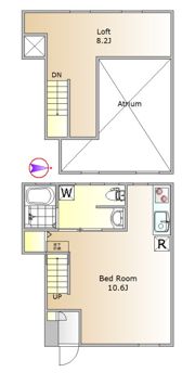 アマランタイン中目黒の間取り画像
