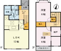 ベルコリーヌの間取り画像