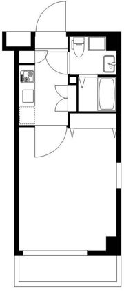 パレステュディオディム錦糸町の間取り画像