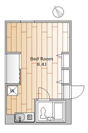 ジュネス洗足の間取り画像