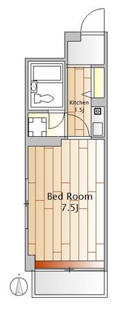 ヴィラガーデニアの間取り画像