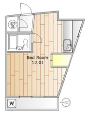 フジハイツの間取り画像