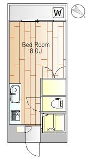 メゾンクレソンIの間取り画像