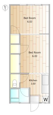 パークサイドハウスの間取り画像