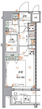 ハーモニーレジデンス羽田WESTの間取り画像
