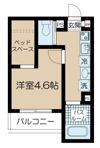 フェリーチェ平和島の間取り画像