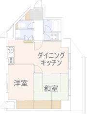 グローリアパレス弐番館の間取り画像