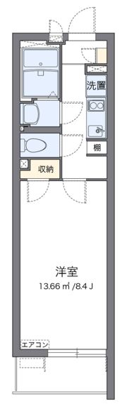 クレイノオリーブハウス ネオIIの間取り画像