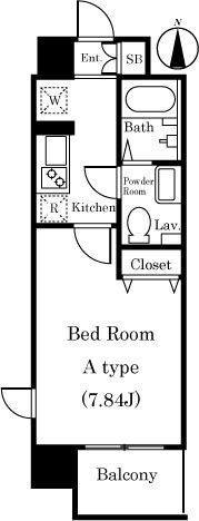 ウィズ丸子通の間取り画像