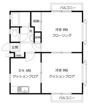 コーポランジュの間取り画像