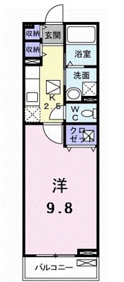 サニーハウス S・Uの間取り画像