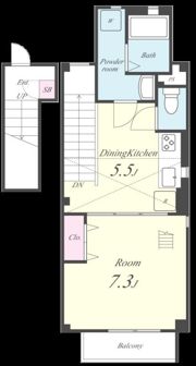 エバーパティオHAの間取り画像