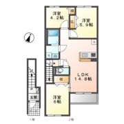 gloria bell wood（グローリアベルウッド）の間取り画像