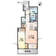 パルク フェルメの間取り画像