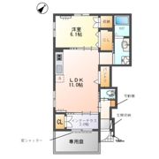 クレシア -Crecia-の間取り画像