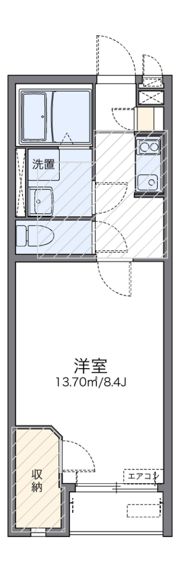 レオネクストFigaroの間取り画像