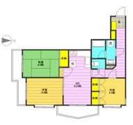 キャニオンコープ第2千歳船橋の間取り画像