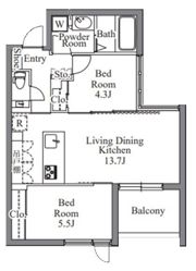 GRAN PASEO西麻布の間取り画像