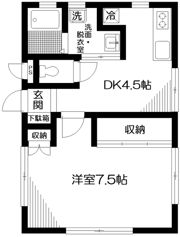 ストーン目黒の間取り画像