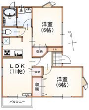 ルーミー千歳台の間取り画像