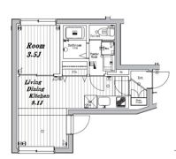 ブリステラス学芸大学前の間取り画像