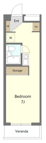 プランドール西品川の間取り画像