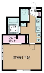 フェリーチェ洗足池の間取り画像