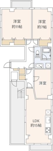 LEREVE北小岩IIの間取り画像