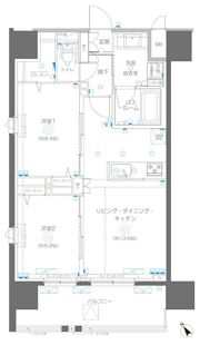 アルファレジデンシア南千住の間取り画像