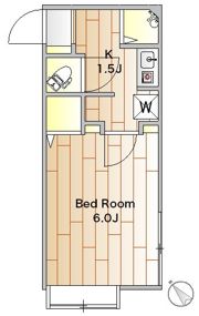 アービイカーネ自由ヶ丘の間取り画像