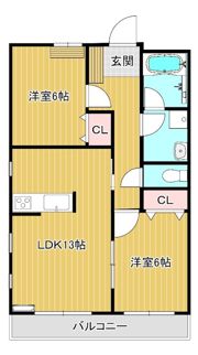 Daimon嶋田の間取り画像