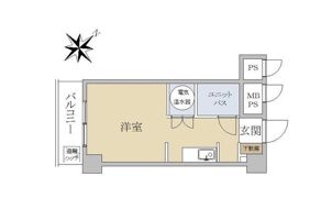 銀座永谷タウンプラザの間取り画像
