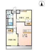シェルルST1の間取り画像