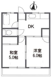 幸栄コーポの間取り画像