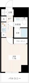 MAXIV一之江の間取り画像