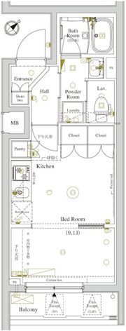 AXAS西巣鴨の間取り画像