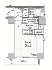 BlancCiel三田の間取り画像