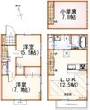 ルーミー調布の間取り画像
