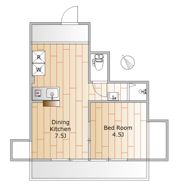 ドルチェやのの間取り画像