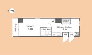 メゾンユーフラテスの間取り画像