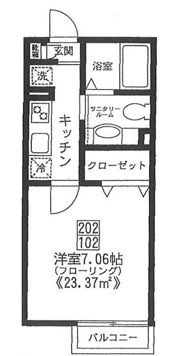 フェリーチェの間取り画像